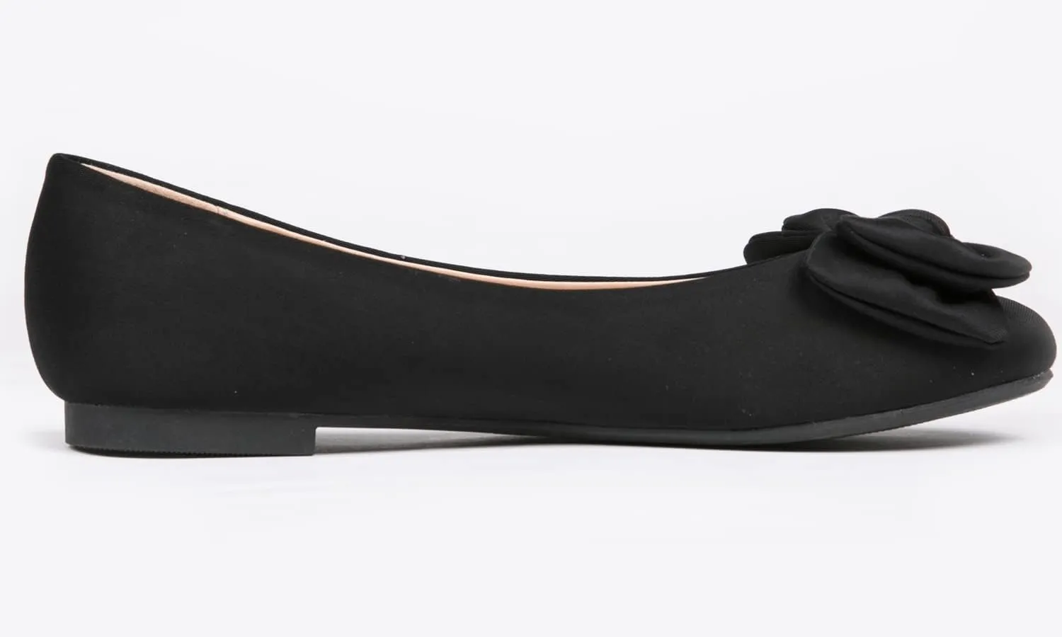 Feversole Women's Round Toe Cute Bow Trim Ballet Flats