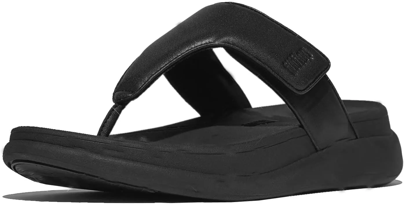 FitFlop Women's F-Mode Go Adjustable Flatform Toe-Post Sandals Wedge
