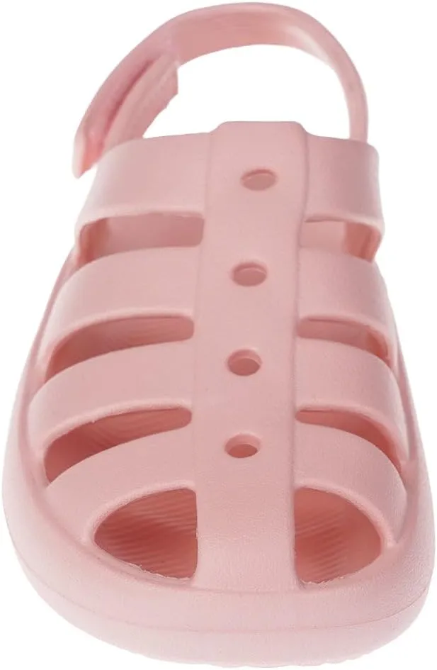 Foamwalk Girl's EVA Slides Fisherman, Buckle Clogs Kids Cloud Slides - Slip On Sandals for Girls Toddler/Little Kid/Big Kid