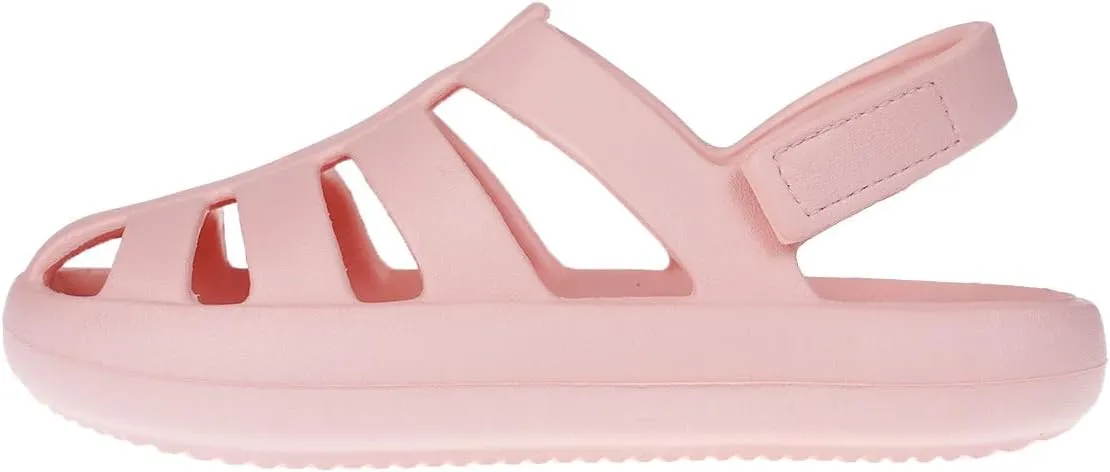 Foamwalk Girl's EVA Slides Fisherman, Buckle Clogs Kids Cloud Slides - Slip On Sandals for Girls Toddler/Little Kid/Big Kid