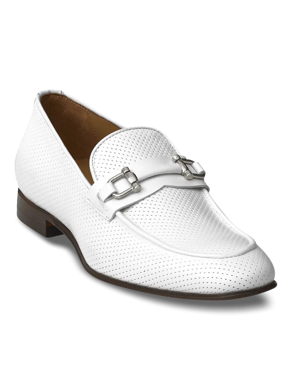 Francis Bit Loafer - White