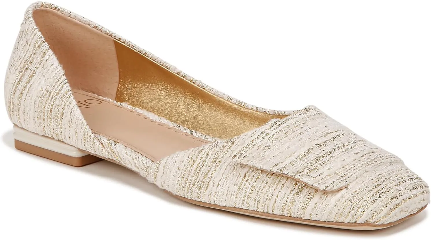Franco Sarto Women's Tracy Square Toe Flat Ballet