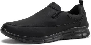 Frank Mully Men's Slip On Walking Shoes Lightweight Casual Knit Loafer Sneakers Comfortable Mesh Work Shoes Athletic Walking Shoes for Men Breathable