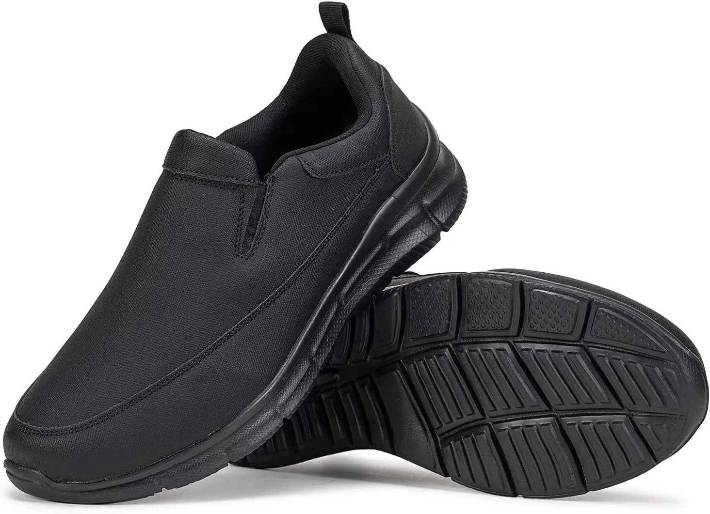 Frank Mully Men's Slip On Walking Shoes Lightweight Casual Knit Loafer Sneakers Comfortable Mesh Work Shoes Athletic Walking Shoes for Men Breathable