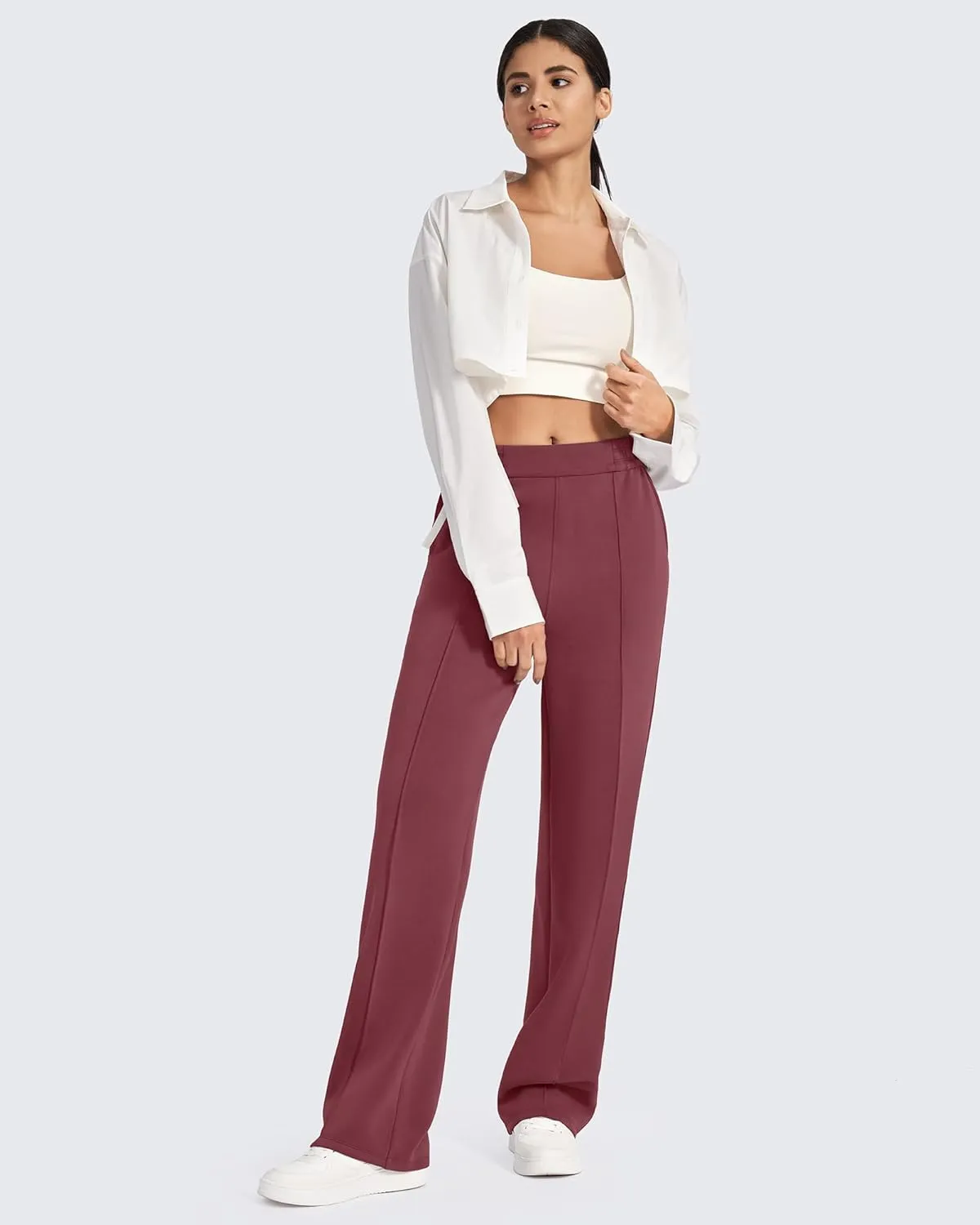 G4Free Smoofit Modal Soft Women Wide Leg Sweatpants with Pockets Yoga Pants Casual Lounge Trousers Petite/Regular/Tall