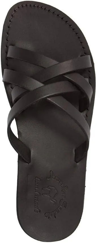 Gad - Leather Criss Cross Strap Sandal - Mens Sandals