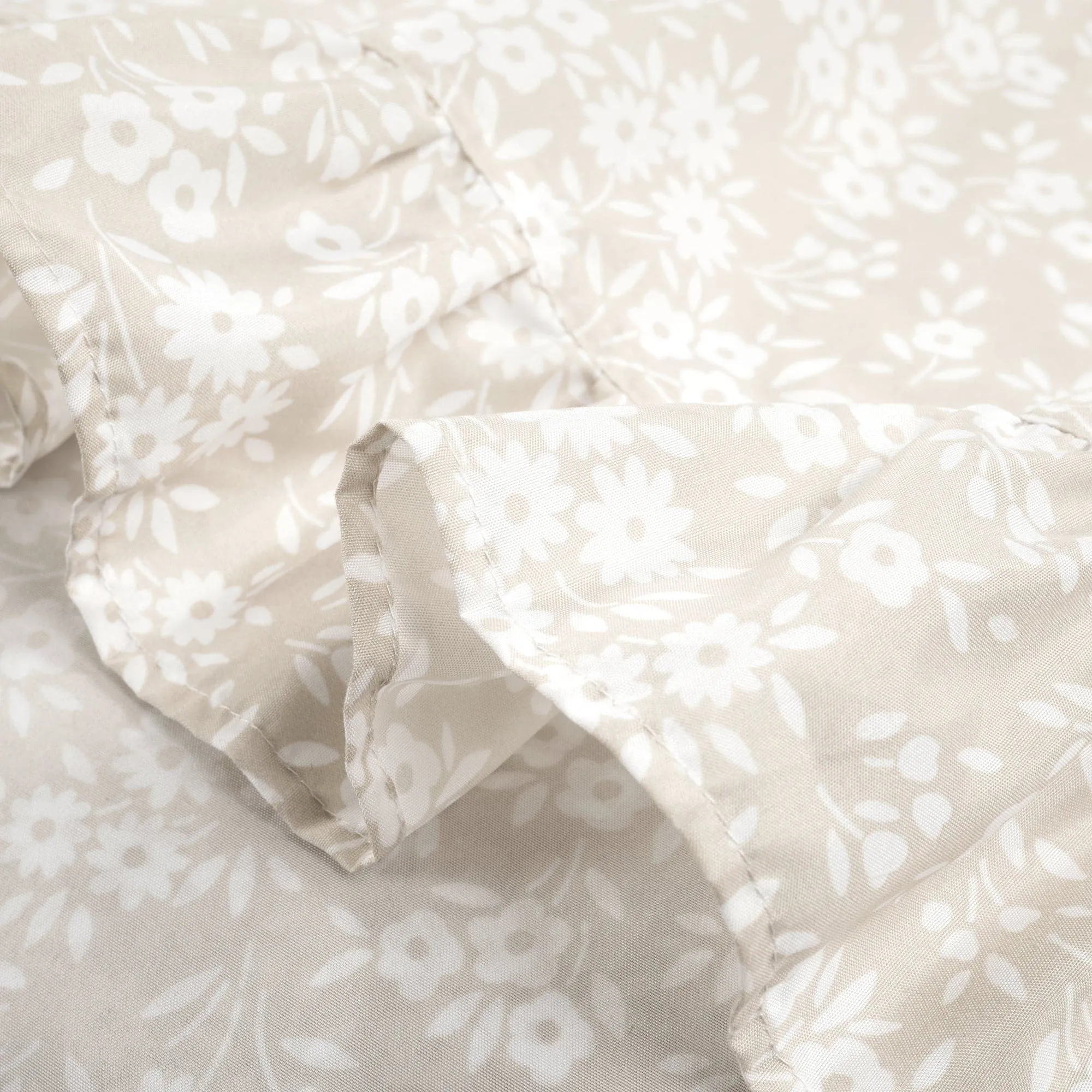 Garden Of Flowers Ruffle Sheet Set