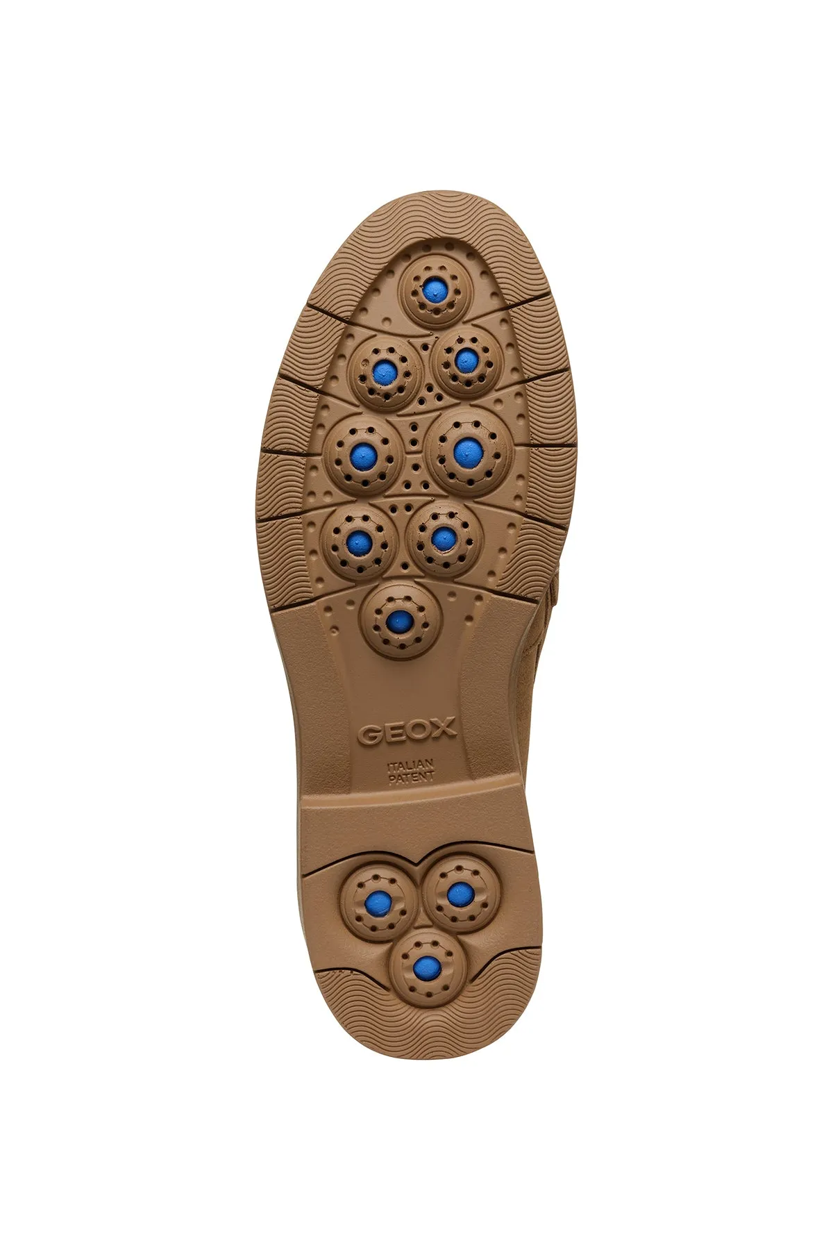 Geox Kadın Taba Spherica Ec1 Süet Maskülen Loafer