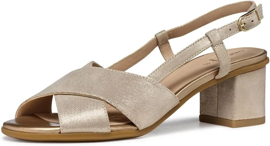Geox Women's Slingback Heeled Sandal