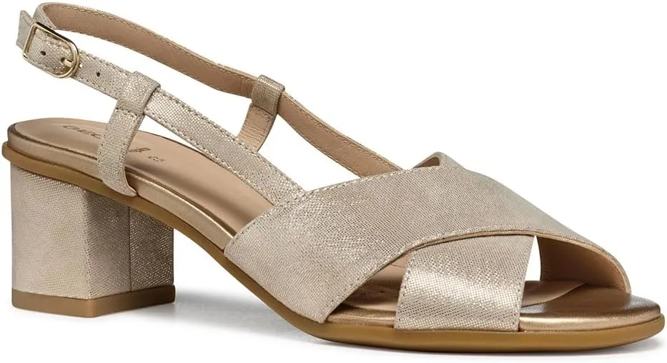 Geox Women's Slingback Heeled Sandal