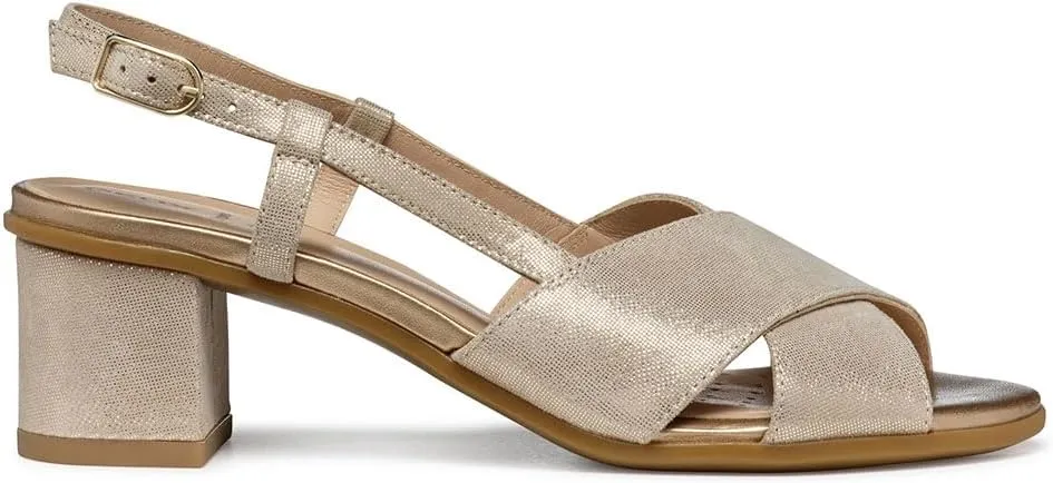 Geox Women's Slingback Heeled Sandal
