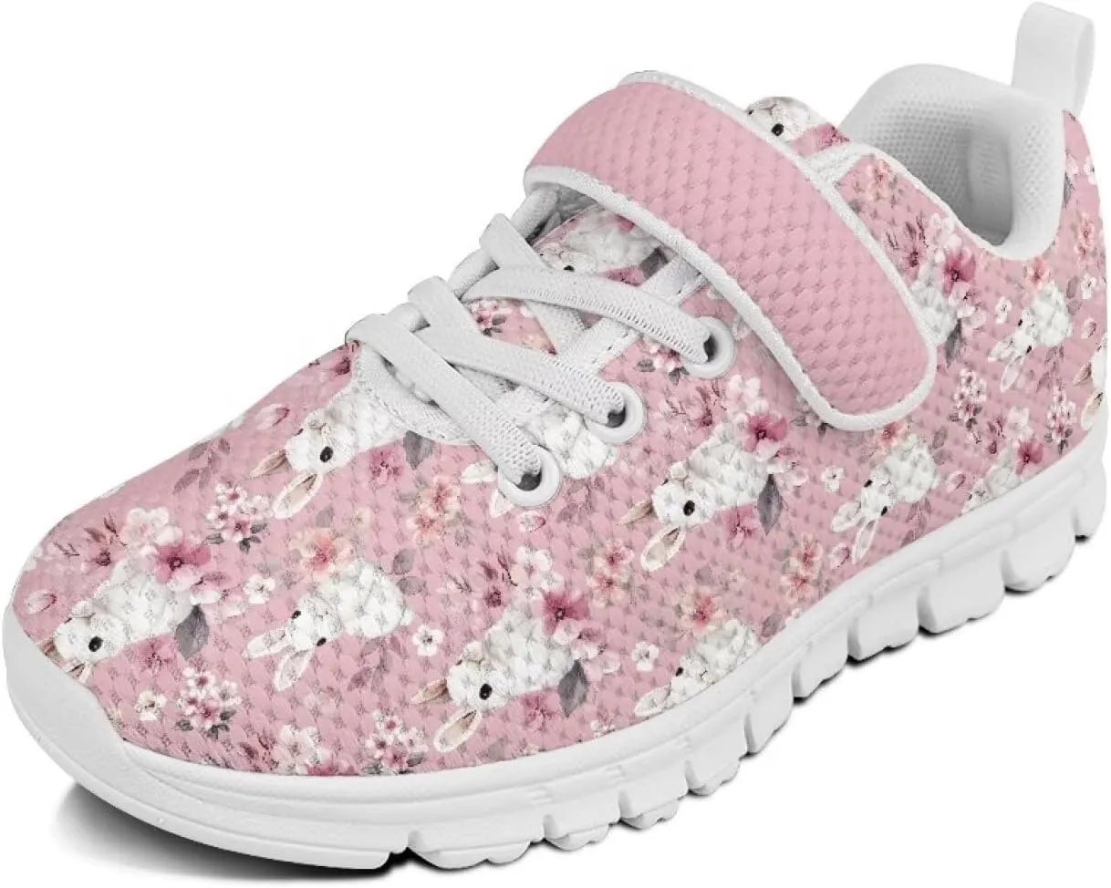 Girls Slip On Sneakers Cute Animal Little Kids Shoes School Tennis Shoes