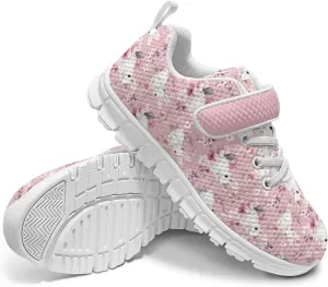 Girls Slip On Sneakers Cute Animal Little Kids Shoes School Tennis Shoes
