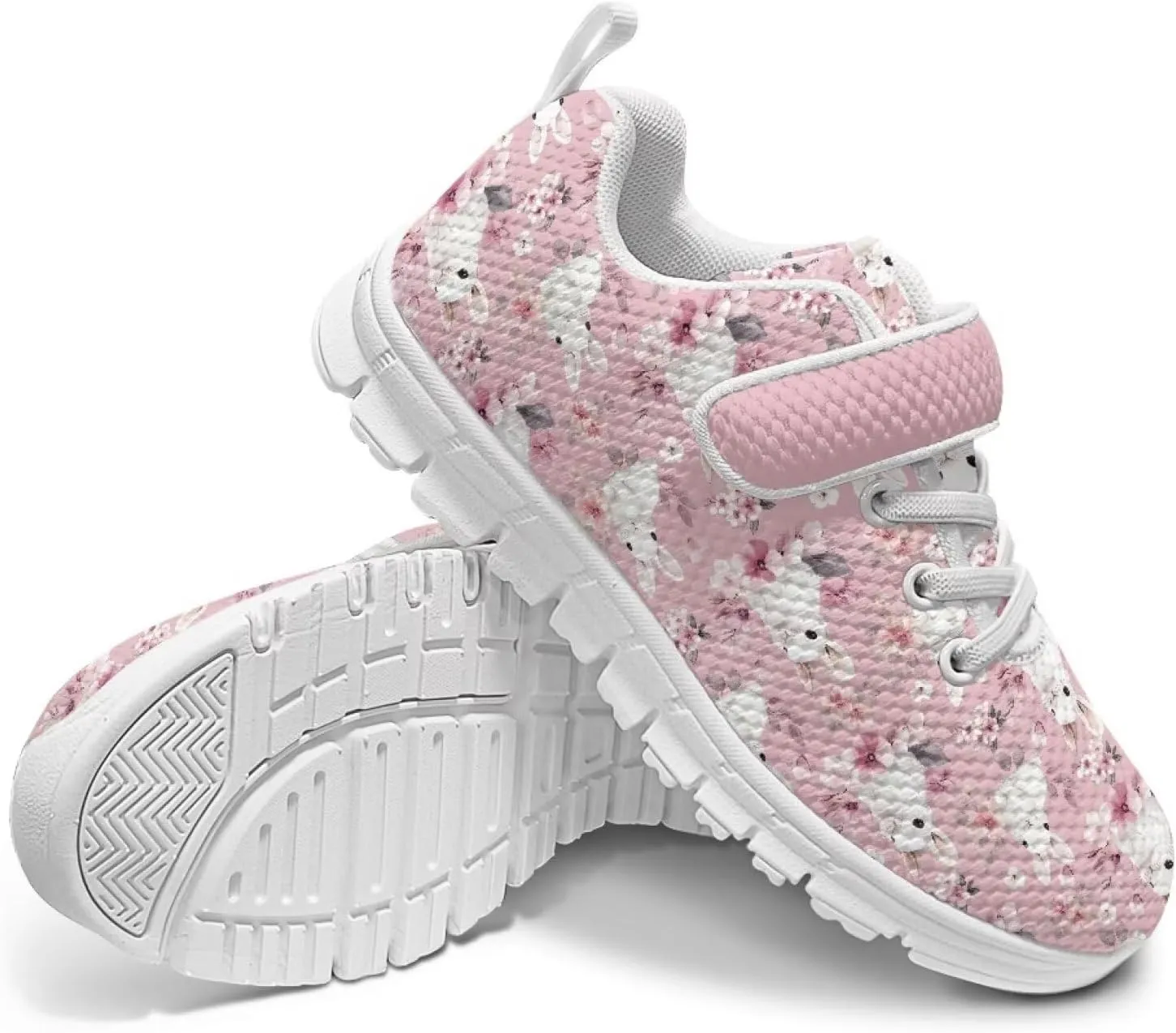 Girls Slip On Sneakers Cute Animal Little Kids Shoes School Tennis Shoes