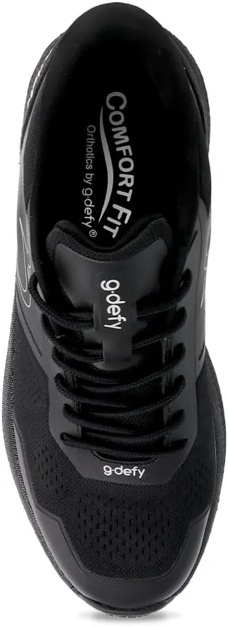 Gravity Defyer G-DEFY MightyRun Men’s Energy, Performance & Comfort Running Shoe | Slip-On Comfort with VersoShock® Technology for Pain Associated with Running, Walking & Prolonged Standing