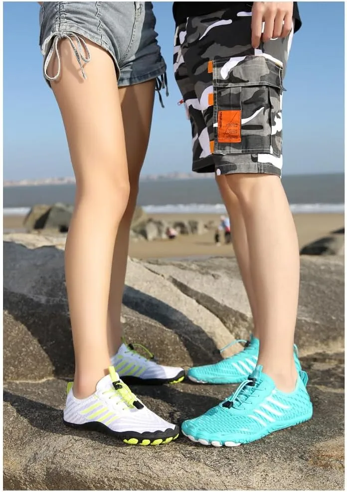 Grounded Footwear for Women, Grounding Allround Barefoot Shoes, Waterproof Trail Running Healthy & Non-Slip Barefoot Shoes, Slip-On Unisex Quick Dry