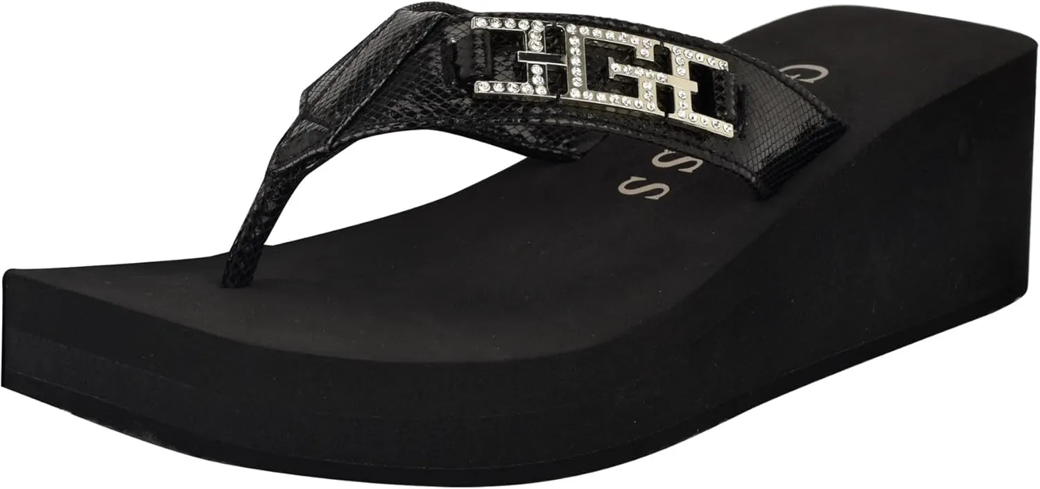 Guess Women's Elowen Wedge Sandal