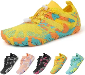GUNIYIFS Water Shoes Men Women Adult Quick-Dry Aqua Sock Barefoot Shoes Non-Slip Hike Breathable Footwear Outdoor Athletic Beach