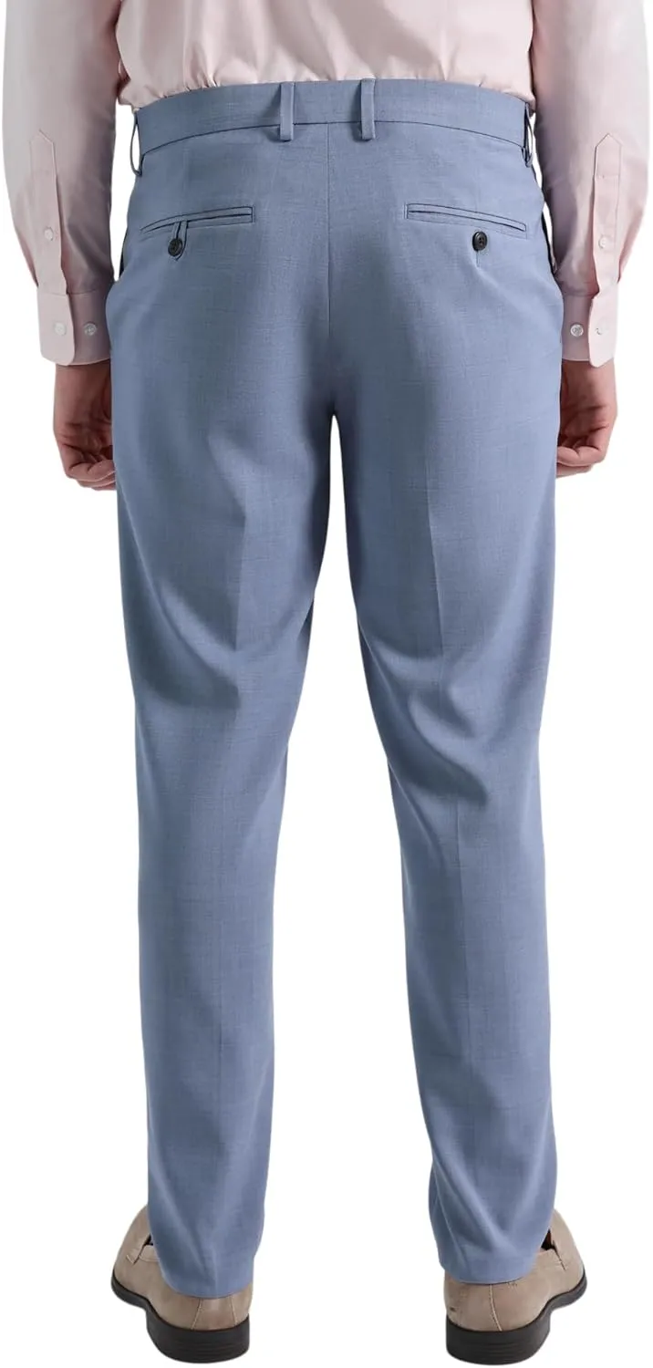 Haggar Men's Smart Wash with Repreve Slim Fit Suit Separates-Pants & Jackets