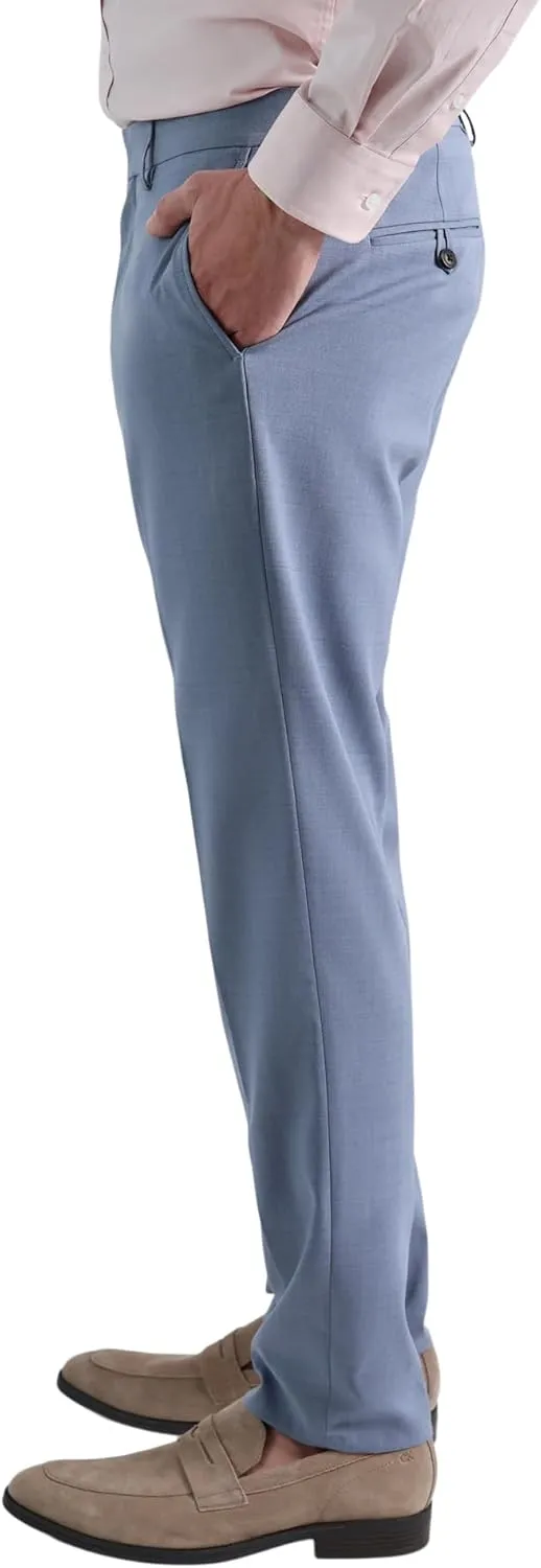 Haggar Men's Smart Wash with Repreve Slim Fit Suit Separates-Pants & Jackets