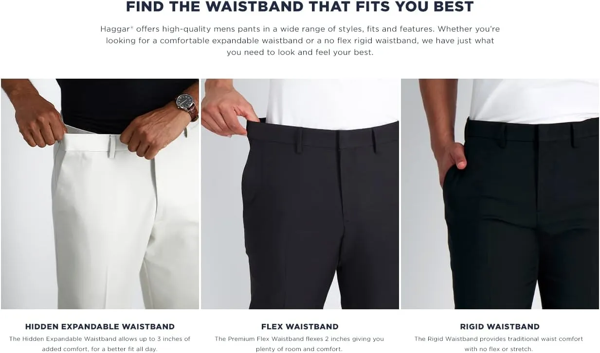 Haggar Men's The Active Series Performance Short Reg. and Big & Tall Sizes