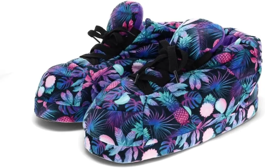 Happy Feet Slippers Standard Sneaker Slippers for Men, Women, and Kids - Women Shoes, Gifts for Women, As Seen on Shark Tank - Classy Oversized House Slippers for Women with Non-Slip Rubber Soles