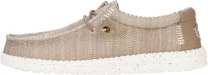 Hey Dude Wally Stretch Sox Tan Size 12, Men’s Shoes, Men's Slip-on Loafers, Comfortable & Light-Weight