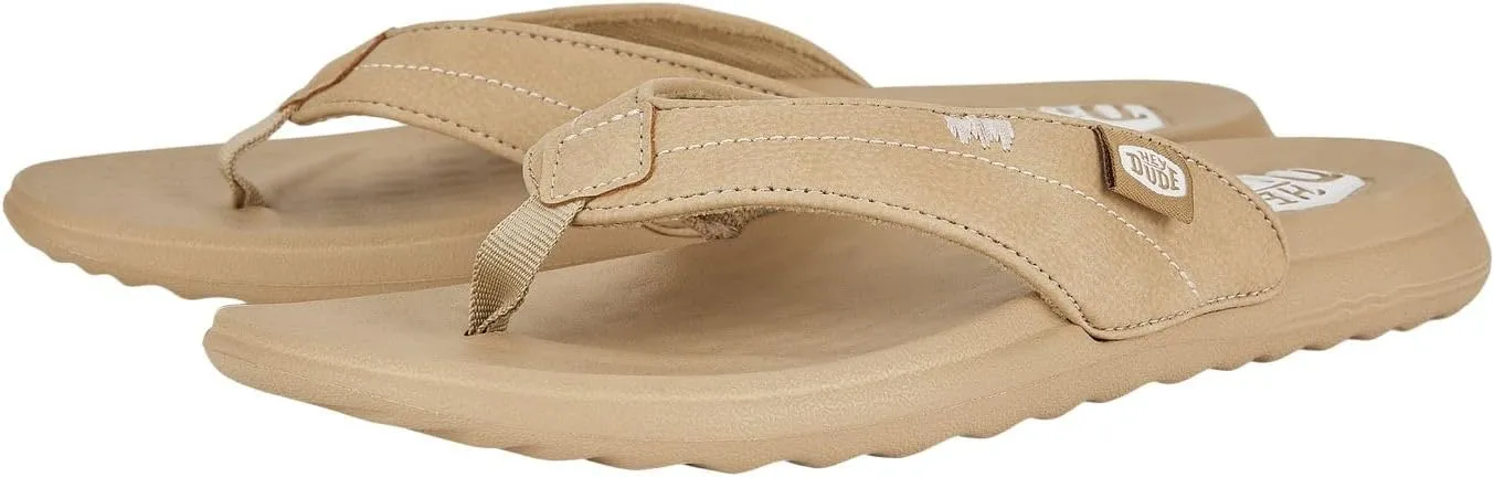 Hey Dude Women's Christi Flip Classic | Women's Shoes | Women Slip-on Sandals | Comfortable & Light-Weight