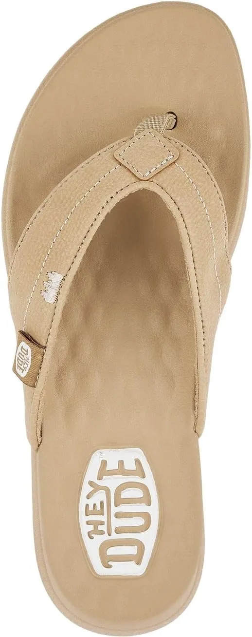 Hey Dude Women's Christi Flip Classic | Women's Shoes | Women Slip-on Sandals | Comfortable & Light-Weight