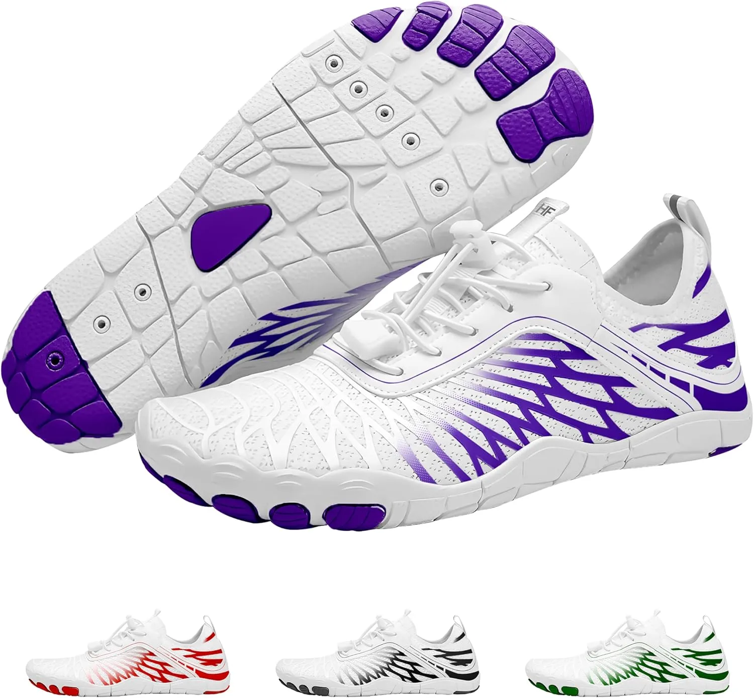 HF Signature Healthy & Non-Slip Breathable Barefoot Shoes, Flexible Lightweight Daily Wear Walking Shoes Unisex