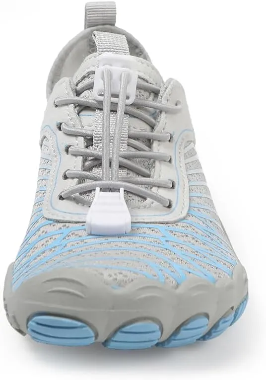 HiGropcore Water Shoes for Kids - Girls Boys Barefoot Shoes with Wide Toe Box - Quick Dry, Lightweight, Non Slip Kids Athletic Aqua Socks for Swim Beach Pool