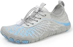 HiGropcore Water Shoes for Kids - Girls Boys Barefoot Shoes with Wide Toe Box - Quick Dry, Lightweight, Non Slip Kids Athletic Aqua Socks for Swim Beach Pool