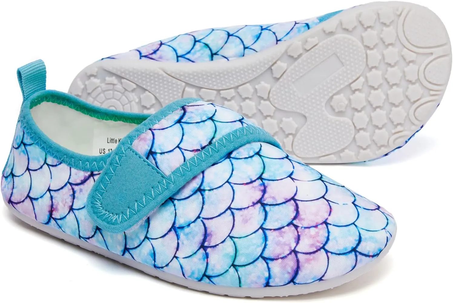 HIITAVE Kids Water Shoes Non-Slip Beach Swim Barefoot Quick Dry Aqua Pool Socks for Boys & Girls Toddler