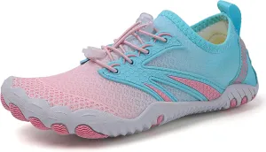 Hike Barefoot Shoes for Women Men, Water Shoes with Wide Toe Box, Non-Slip & Quick Dry Breathable Beach Pool Aqua Swim Surf Walking Shoes