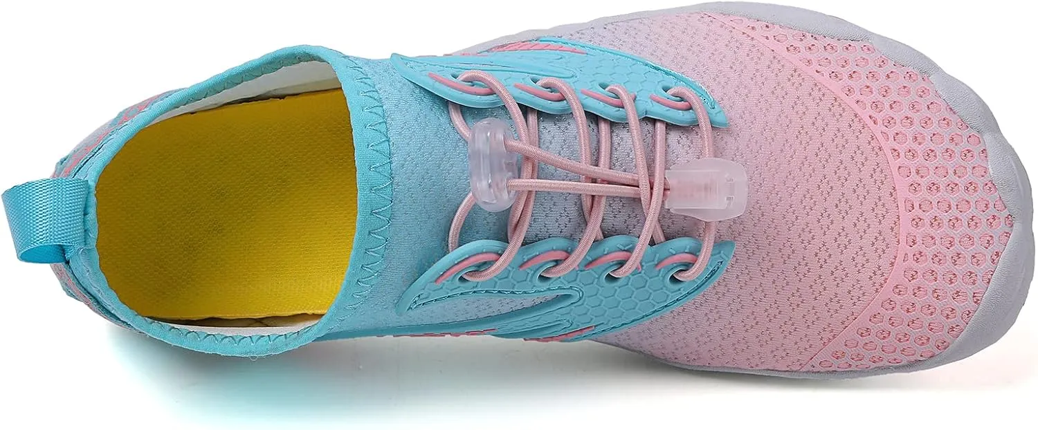 Hike Barefoot Shoes for Women Men, Water Shoes with Wide Toe Box, Non-Slip & Quick Dry Breathable Beach Pool Aqua Swim Surf Walking Shoes