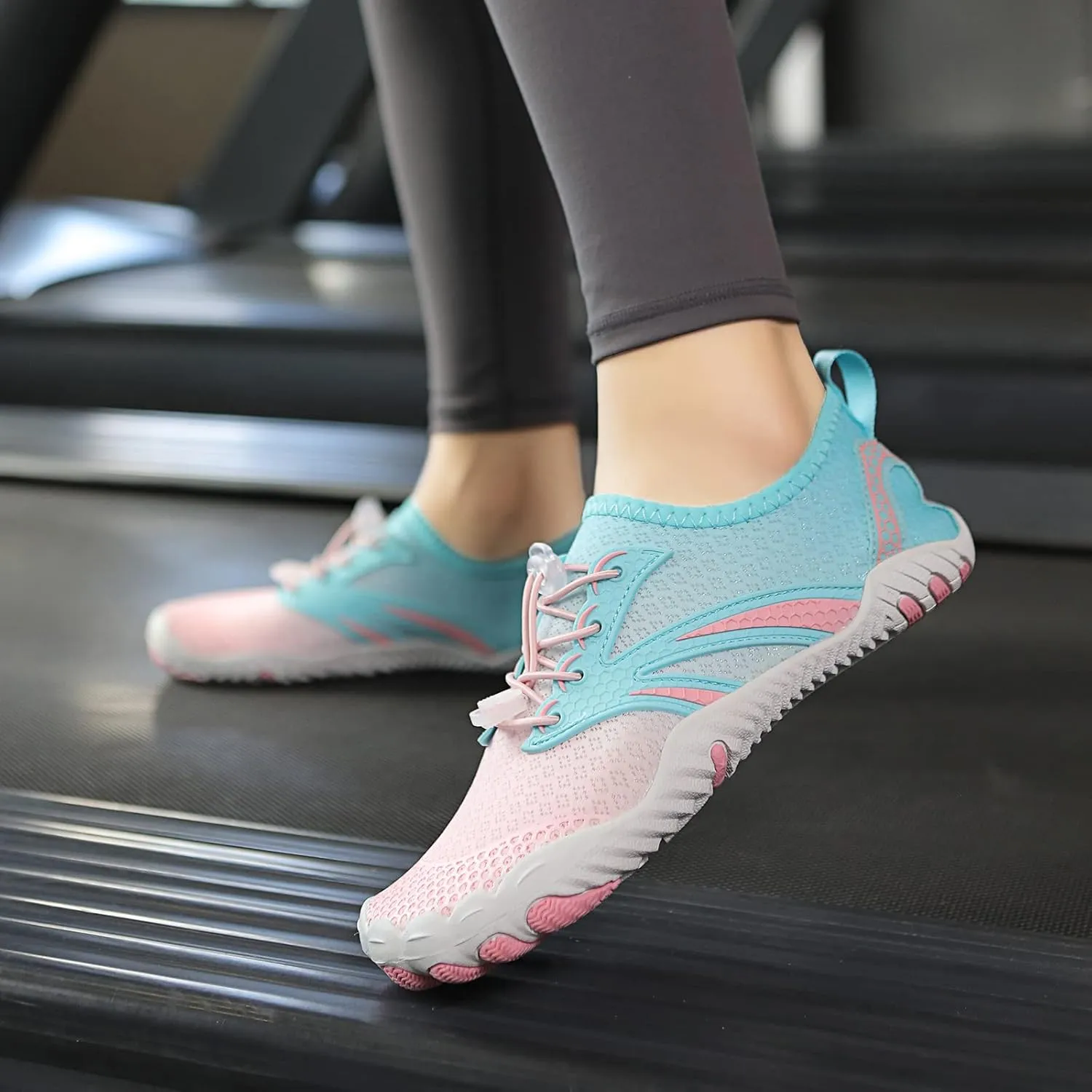 Hike Barefoot Shoes for Women Men, Water Shoes with Wide Toe Box, Non-Slip & Quick Dry Breathable Beach Pool Aqua Swim Surf Walking Shoes