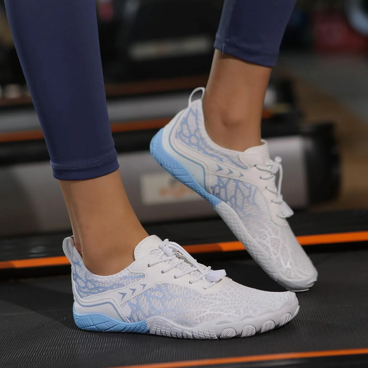 Hike Barefoot Shoes Women Men, Pro Barefoot Footwear Wide Toe Box Healthy & Non-Slip Barefoot Hike Shoes Waterproof Aqua Swim Surf Hiking Shoes Unisex