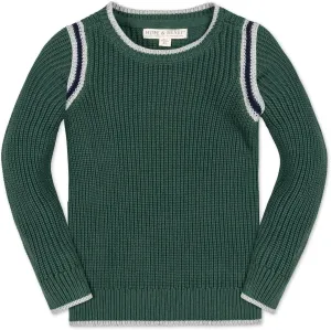 Hope & Henry Boys' Long Sleeve Crew Neck Pullover Sweater