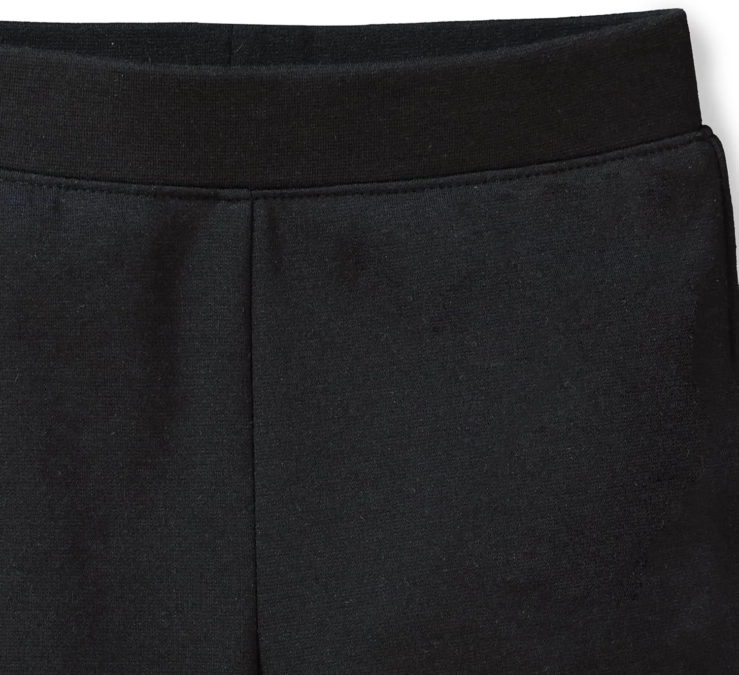 Hope & Henry Girls' Ponte Pants with Button Details