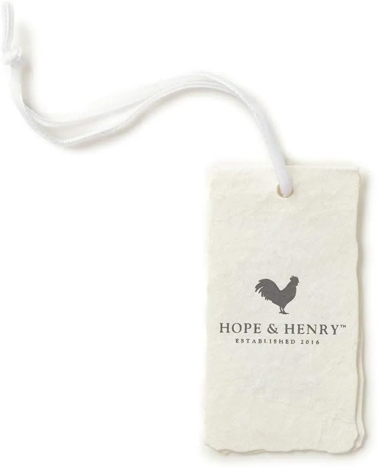 Hope & Henry Girls' Ponte Pants with Button Details
