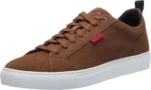 HUGO Men's Essential Cupsole Suede Low Top Sneaker