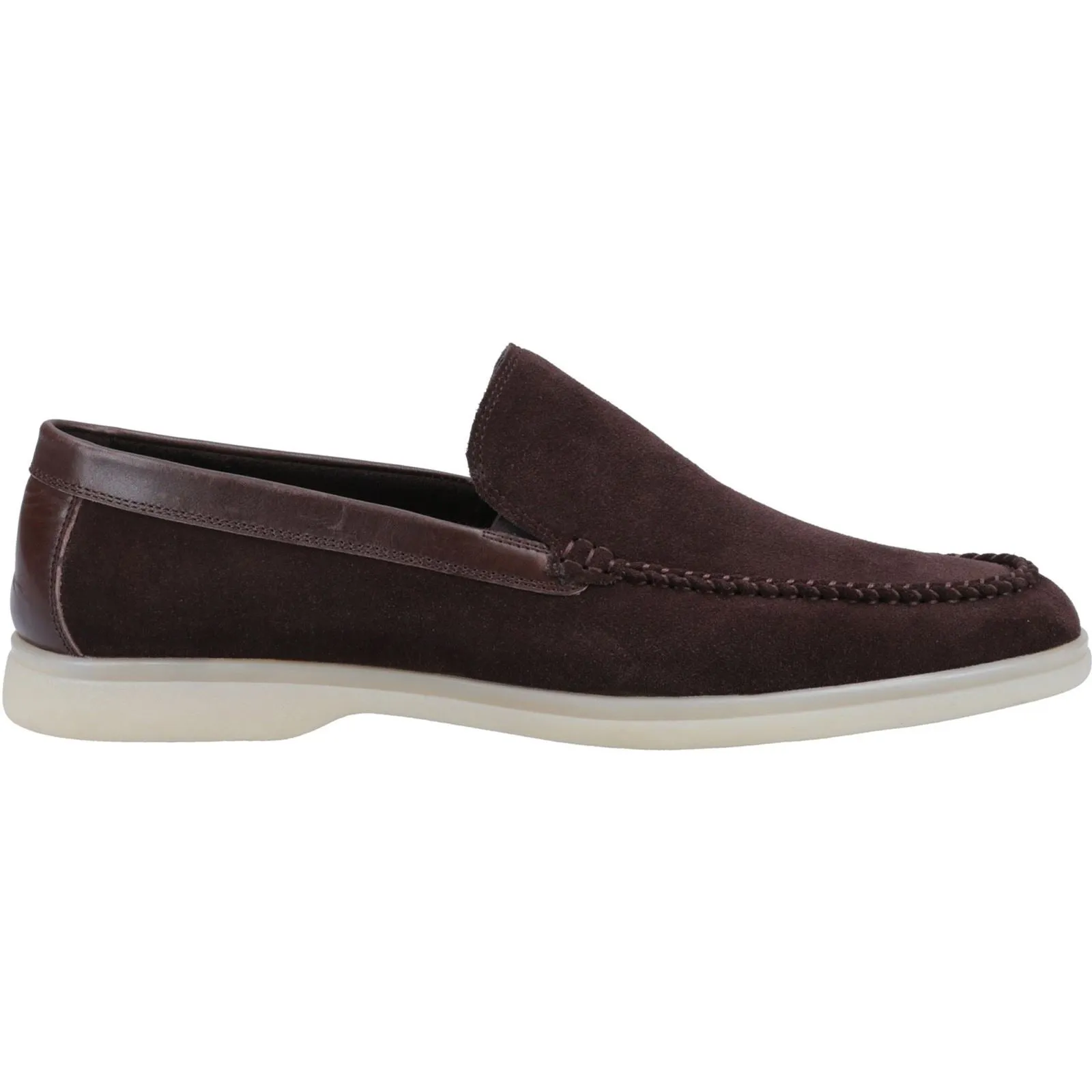 Hush Puppies Leon Suede Men's Brown Loafers