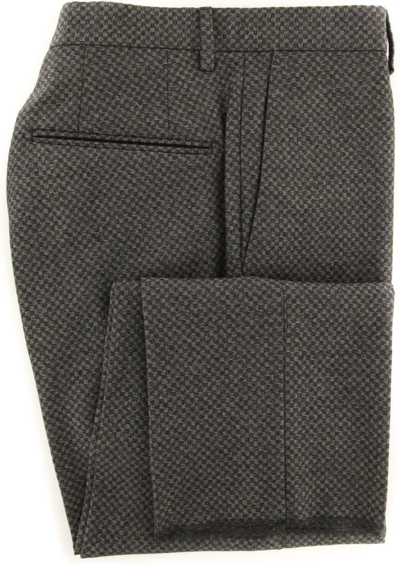 Incotex Brown Fancy Pants - Slim
