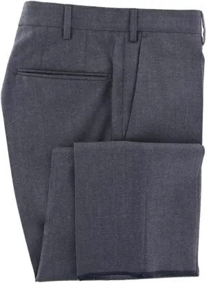 Incotex Gray Solid Pants - Extra Slim