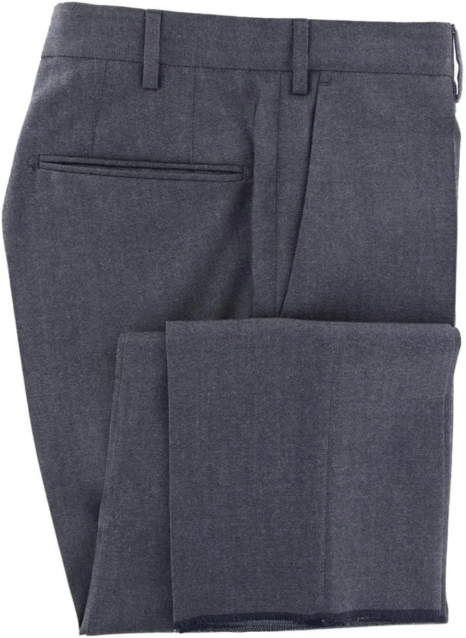 Incotex Gray Solid Pants - Extra Slim