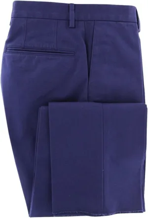 Incotex Purple Solid Pants - Slim