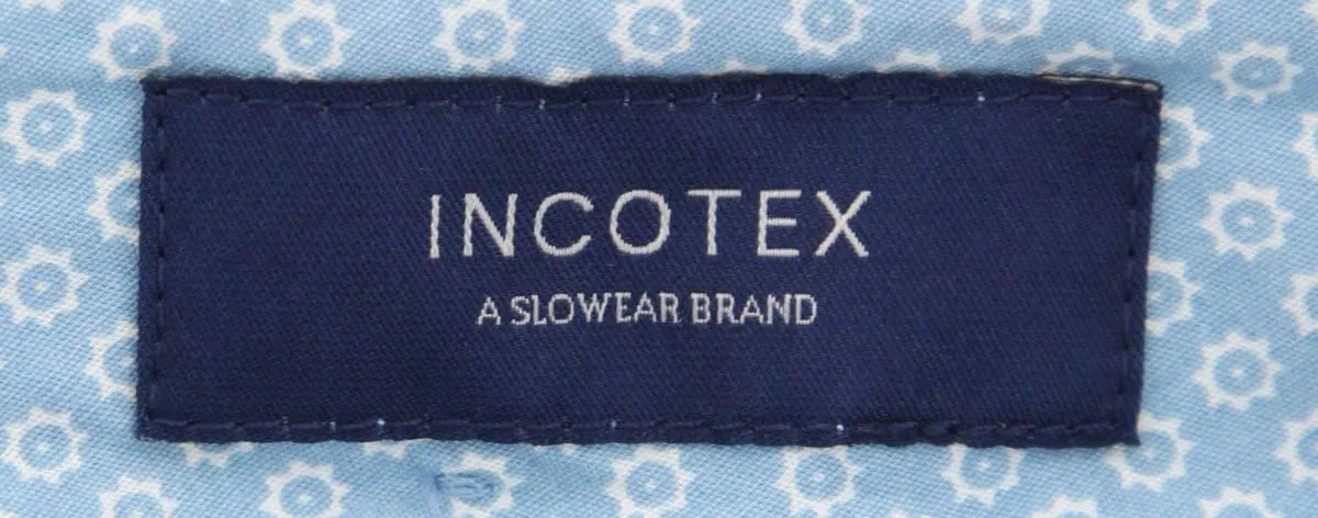 Incotex Purple Solid Pants - Slim