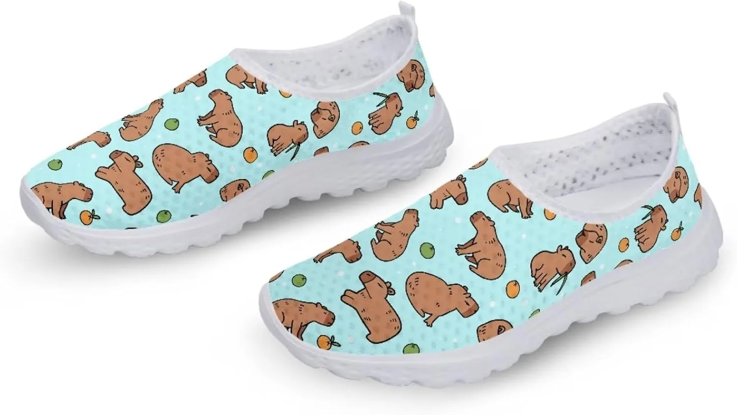 INSTANTARTS Womens Athletic Walking Shoes Quick Dry Sports Running Shoes Slip-on Sports Sneakers