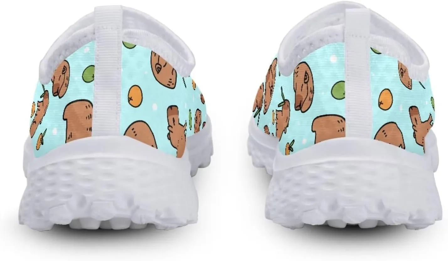 INSTANTARTS Womens Athletic Walking Shoes Quick Dry Sports Running Shoes Slip-on Sports Sneakers
