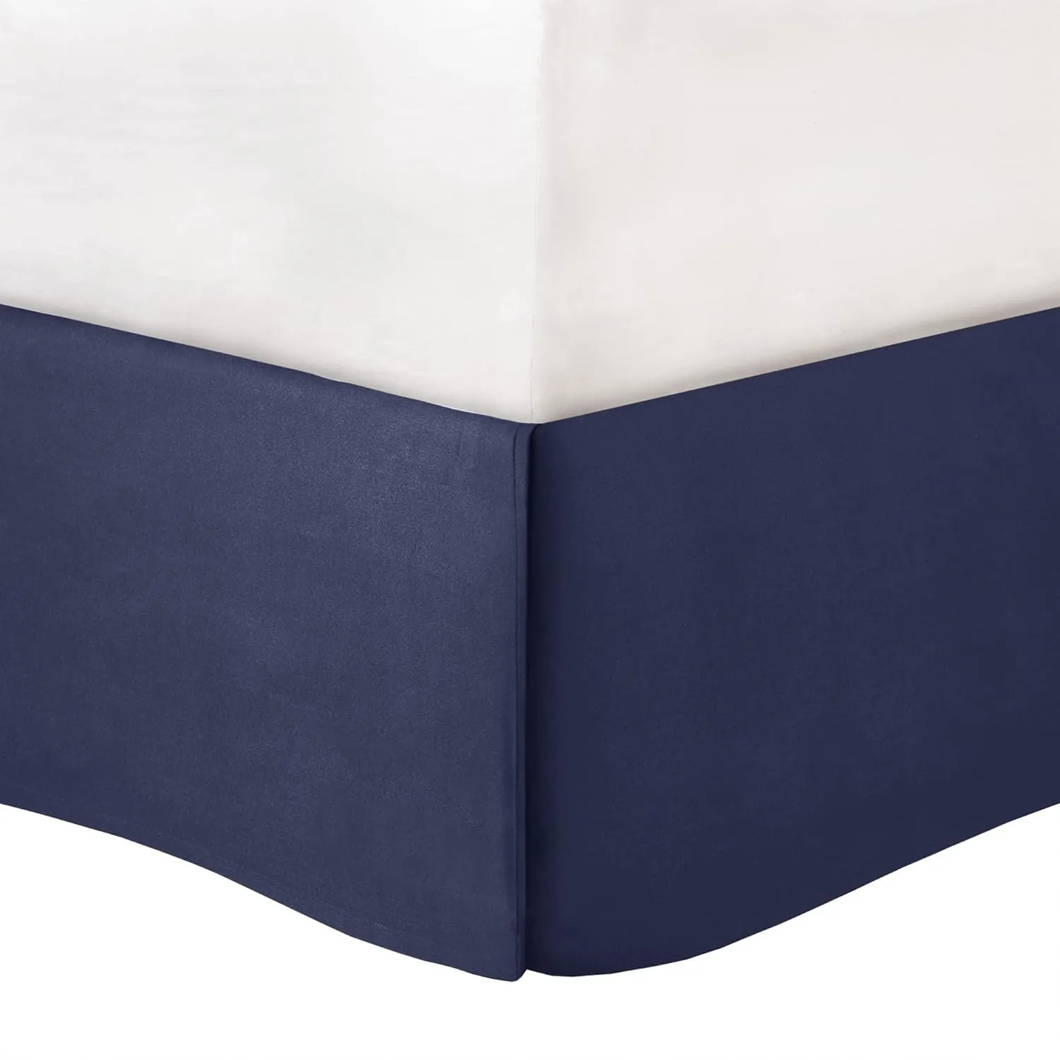 Intelligent Design Robbie Cozy Comforter Set Bed in A Bag, Modern Casual All Season Bedding Set, Matching Sham, Decorative Pillow, Navy/Tan, Queen, 9 Piece